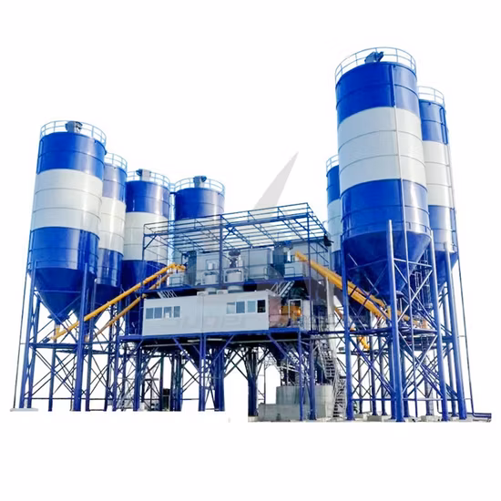 planta de tratamento por lotes de concreto pré-fabricado 240m3/H