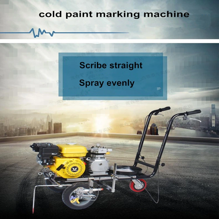 Airless Spraying Cold Paint Road Line Marking Machine