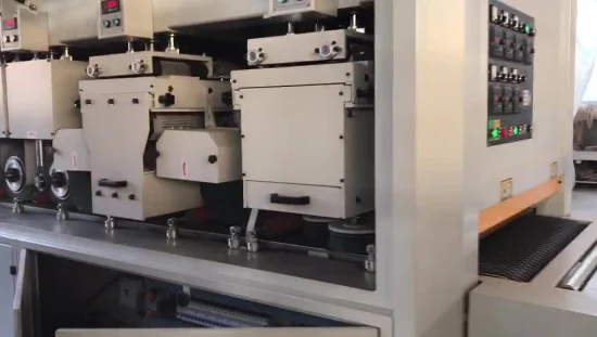 Máquina para trabalhar madeira Máquina lixadeira com escova Máquina de lixar polonês para móveis