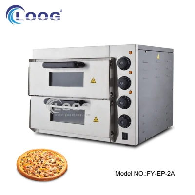 Máquina comercial de aço inoxidável para fazer pizza em túnel, superfície de pulverização de tinta, padaria elétrica, convecção, forno de pizza