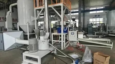 Produção/processamento de revestimento em pó/fabricação/máquina de produção de tinta para resfriamento por extrusão de mistura/descamação/moagem